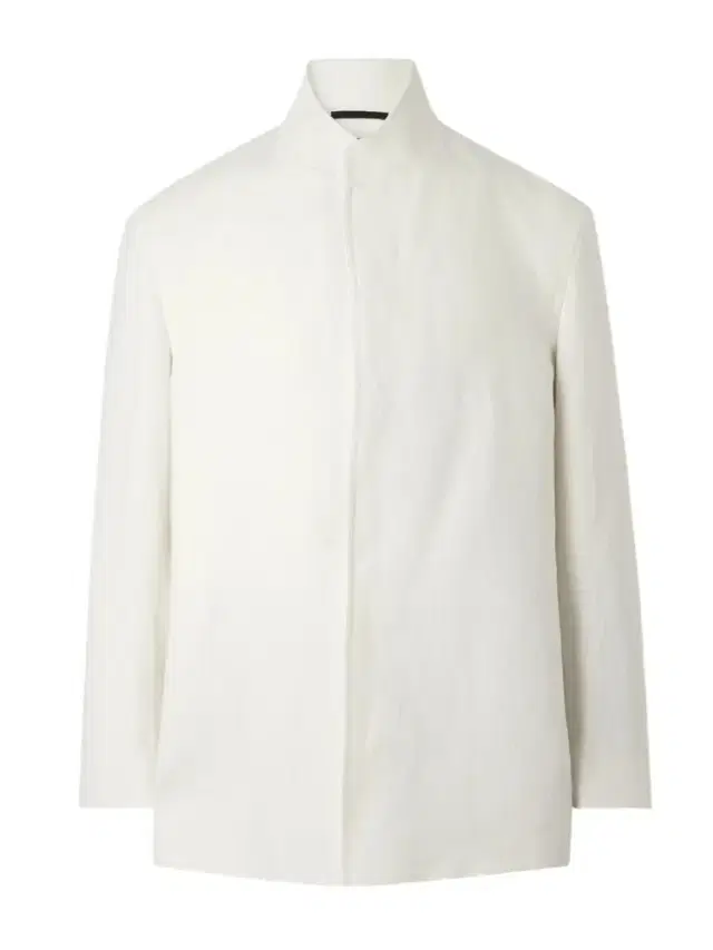 Zegna Mandarin-Collar Unstructrured Linen Blazer - Men
