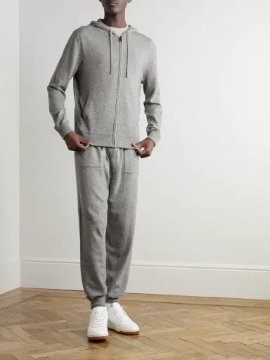 MR P. Wool and Cashmere-Blend Zip-Up Hoodie - Men | Thumbnail 2 MR P. Wool and Cashmere-Blend Zip-Up Hoodie - Men | Thumbnail 2