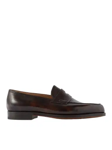 John Lobb Lopez Leather Penny Loafers - Men | Thumbnail 1