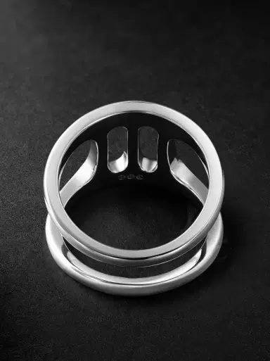 Hoorsenbuhs Phantom III Sterling Silver Ring - Men | Thumbnail 3 Hoorsenbuhs Phantom III Sterling Silver Ring - Men | Thumbnail 3