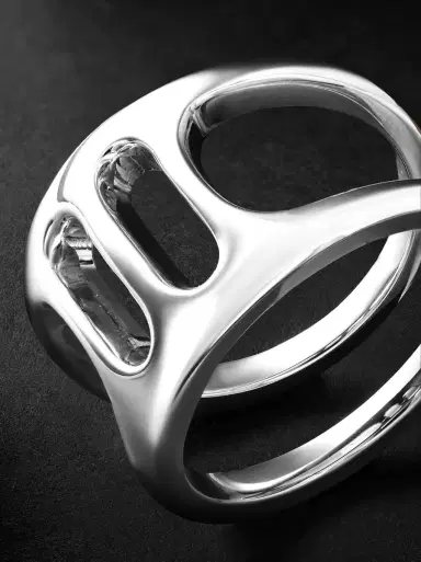 Hoorsenbuhs Phantom III Sterling Silver Ring - Men | Thumbnail 4 Hoorsenbuhs Phantom III Sterling Silver Ring - Men | Thumbnail 4