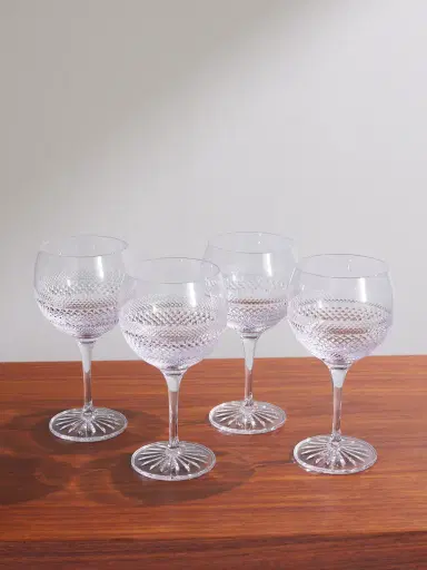 Soho Home Huxley Set of Four Crystal Gin Glasses - Men | Thumbnail 1