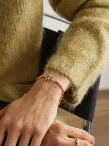 Hoorsenbuhs 18-Karat Gold, Sapphire and Diamond Bracelet - Men | Thumbnail 2 Hoorsenbuhs 18-Karat Gold, Sapphire and Diamond Bracelet - Men | Thumbnail 2
