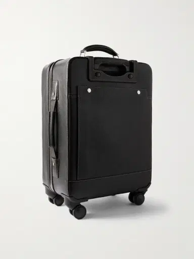 Brunello Cucinelli Full-Grain Leather Carry-On Suitcase - Men | Thumbnail 4 Brunello Cucinelli Full-Grain Leather Carry-On Suitcase - Men | Thumbnail 4