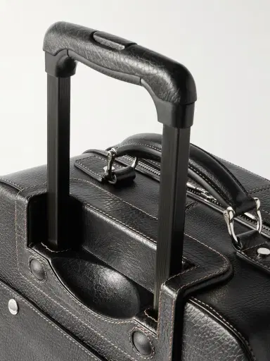 Brunello Cucinelli Full-Grain Leather Carry-On Suitcase - Men | Thumbnail 5 Brunello Cucinelli Full-Grain Leather Carry-On Suitcase - Men | Thumbnail 5