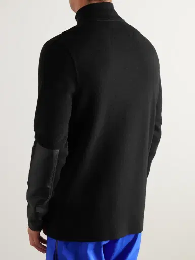 Aztech Mountain Matterhorn Shell-Trimmed Wool Half-Zip Ski Mid-Layer - Men | Thumbnail 3 Aztech Mountain Matterhorn Shell-Trimmed Wool Half-Zip Ski Mid-Layer - Men | Thumbnail 3