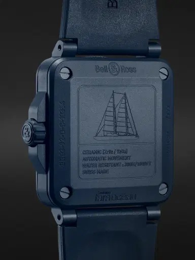 Bell & Ross BR 03-92 Diver Tara Limited Edition Automatic 42mm Ceramic and Rubber Watch, Ref. No. BR0392-D-TR-CE/SRB - Men | Thumbnail 4 Bell & Ross BR 03-92 Diver Tara Limited Edition Automatic 42mm Ceramic and Rubber Watch, Ref. No. BR0392-D-TR-CE/SRB - Men | Thumbnail 4