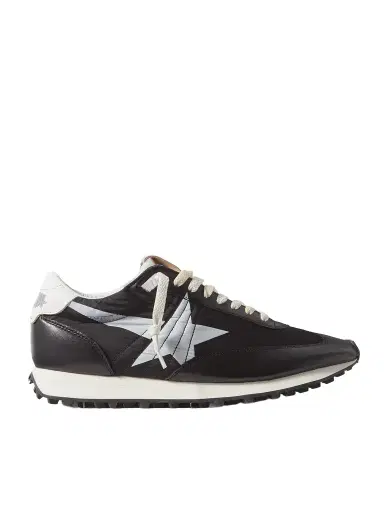 Golden Goose Marathon Leather-Trimmed Nylon Sneakers - Men | Thumbnail 1 Golden Goose Marathon Leather-Trimmed Nylon Sneakers - Men | Thumbnail 1