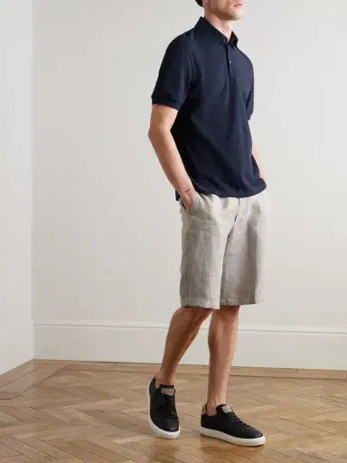 Brunello Cucinelli Cotton-Piqué Polo Shirt - Men | Thumbnail 2 Brunello Cucinelli Cotton-Piqué Polo Shirt - Men | Thumbnail 2