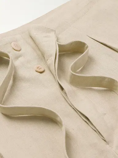 Stòffa Straight-Leg Linen-Twill Drawstring Trousers - Men | Thumbnail 5 Stòffa Straight-Leg Linen-Twill Drawstring Trousers - Men | Thumbnail 5