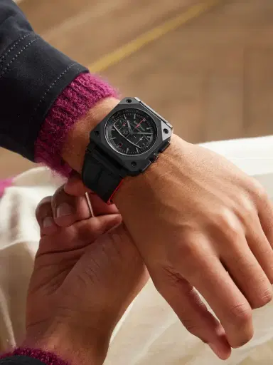 Bell & Ross BR 03-94 BLACKTRACK Limited Edition Automatic Chronograph Ceramic Watch, Ref. BR0394-BTR-CE/SCA - Men | Thumbnail 2 Bell & Ross BR 03-94 BLACKTRACK Limited Edition Automatic Chronograph Ceramic Watch, Ref. BR0394-BTR-CE/SCA - Men | Thumbnail 2