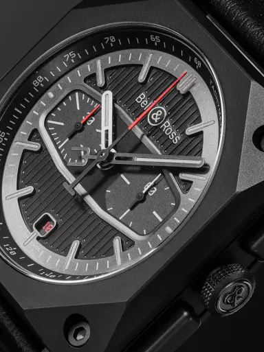 Bell & Ross BR 03-94 BLACKTRACK Limited Edition Automatic Chronograph Ceramic Watch, Ref. BR0394-BTR-CE/SCA - Men | Thumbnail 5 Bell & Ross BR 03-94 BLACKTRACK Limited Edition Automatic Chronograph Ceramic Watch, Ref. BR0394-BTR-CE/SCA - Men | Thumbnail 5