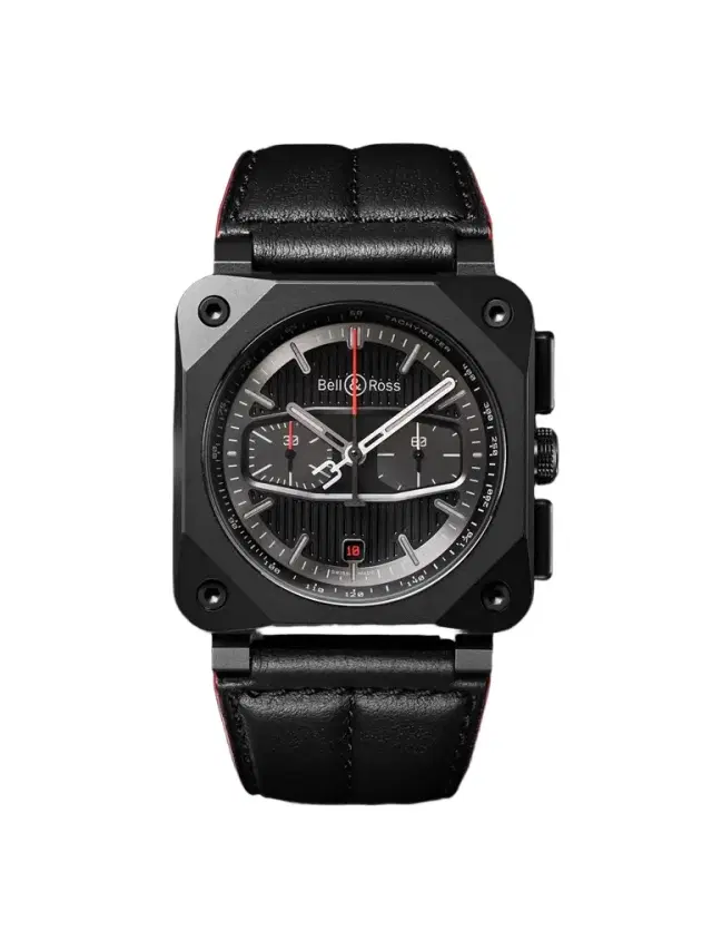 Bell & Ross BR 03-94 BLACKTRACK Limited Edition Automatic Chronograph Ceramic Watch, Ref. BR0394-BTR-CE/SCA - Men