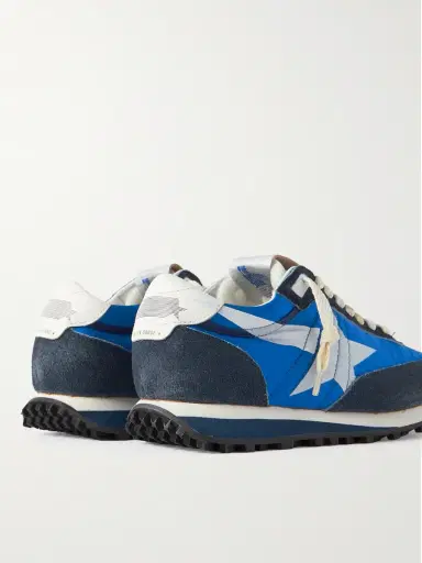 Golden Goose Marathon Leather and Suede-Trimmed Nylon Sneakers - Men | Thumbnail 5 Golden Goose Marathon Leather and Suede-Trimmed Nylon Sneakers - Men | Thumbnail 5