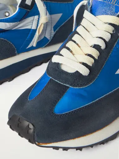 Golden Goose Marathon Leather and Suede-Trimmed Nylon Sneakers - Men | Thumbnail 6 Golden Goose Marathon Leather and Suede-Trimmed Nylon Sneakers - Men | Thumbnail 6