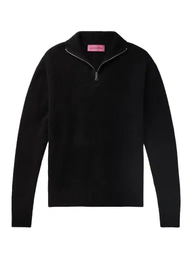 The Elder Statesman Cashmere Half-Zip Sweater - Men | Thumbnail 1