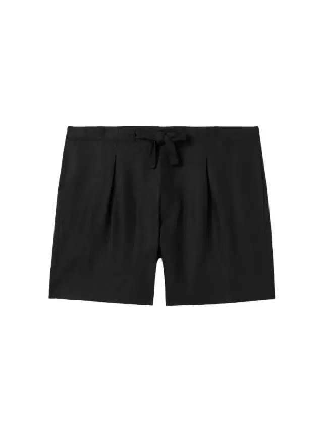 Linen-Twill Shorts - Men