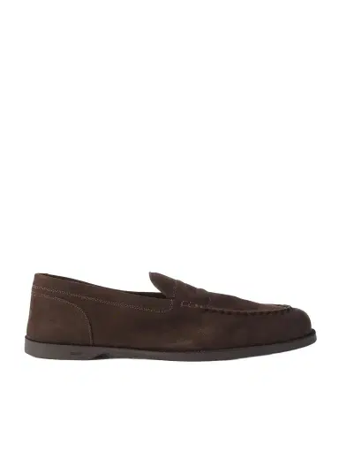 John Lobb Pace Full-Grain Nubuck Loafers - Men | Thumbnail 1