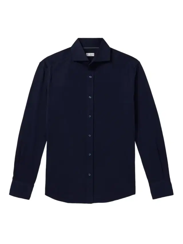 Brunello Cucinelli Cotton-Jersey Shirt - Men