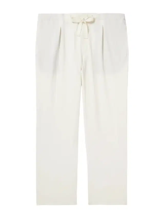 Straight-Leg Pleated Wool-Seersucker Drawstring Trousers - Men