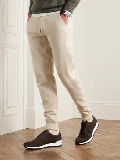 John Lobb Lift Nubuck Slip-On Sneakers - Men | Thumbnail 2