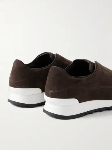 John Lobb Lift Nubuck Slip-On Sneakers - Men | Thumbnail 5