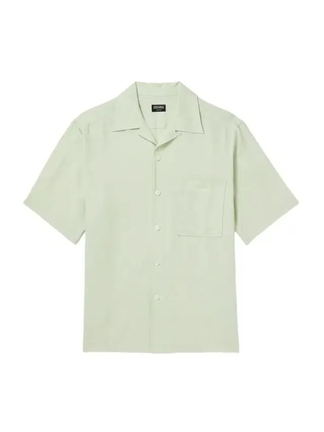 Zegna Camp-Collar Oasi Linen Shirt - Men