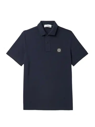 Stone Island Logo-Appliquéd Cotton-Blend Piqué Polo Shirt - Men | Thumbnail 1