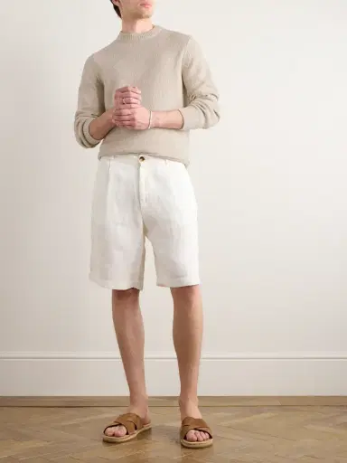 Zegna Organic Cotton and Silk-Blend Sweater - Men | Thumbnail 2 Zegna Organic Cotton and Silk-Blend Sweater - Men | Thumbnail 2