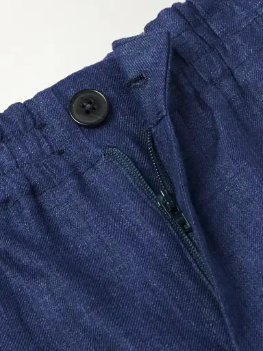 Zegna Straight-Leg Oasi Linen Shorts - Men | Thumbnail 5