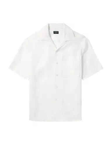 Zegna Camp-Collar Oasi Linen Shirt - Men | Thumbnail 1 Zegna Camp-Collar Oasi Linen Shirt - Men | Thumbnail 1