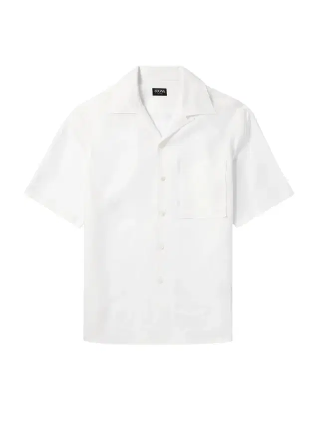 Zegna Camp-Collar Oasi Linen Shirt - Men
