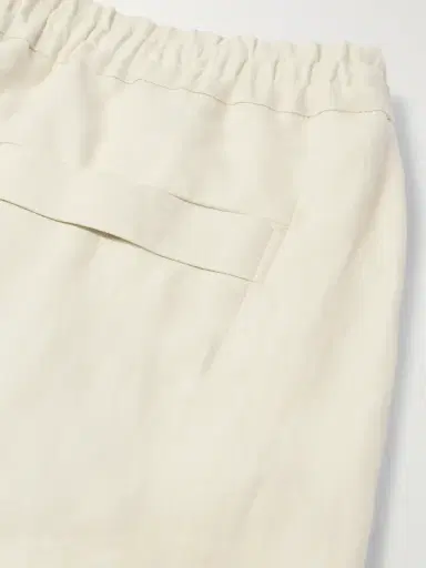 Zegna Straight-Leg Oasi Linen Shorts - Men | Thumbnail 4