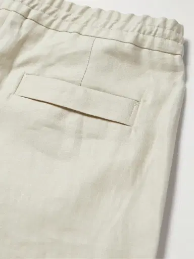 Zegna Tapered Oasi Linen Trousers - Men | Thumbnail 4 Zegna Tapered Oasi Linen Trousers - Men | Thumbnail 4