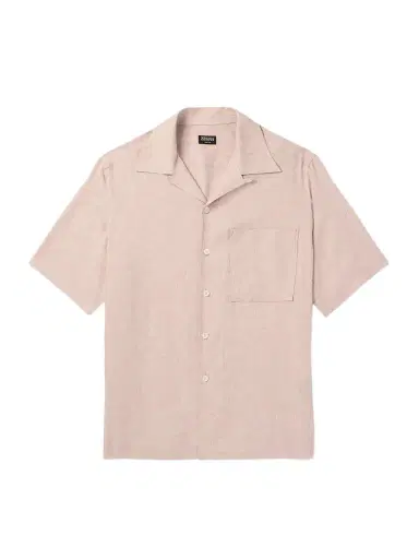 Zegna Camp-Collar Oasi Linen Shirt - Men | Thumbnail 1 Zegna Camp-Collar Oasi Linen Shirt - Men | Thumbnail 1