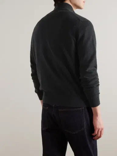 Loro Piana Cashmere Zip-Up Sweater - Men | Thumbnail 3 Loro Piana Cashmere Zip-Up Sweater - Men | Thumbnail 3