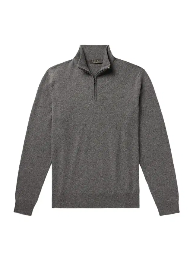 Loro Piana Slim-Fit Baby Cashmere Half-Zip Sweater - Men