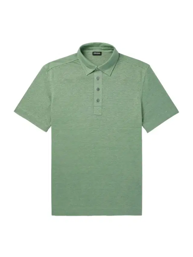 Zegna Slim-Fit Linen Polo Shirt - Men