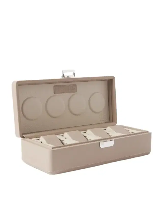 Scatola del Tempo Valigetta 4 Full-Grain Leather Watch Box - Men