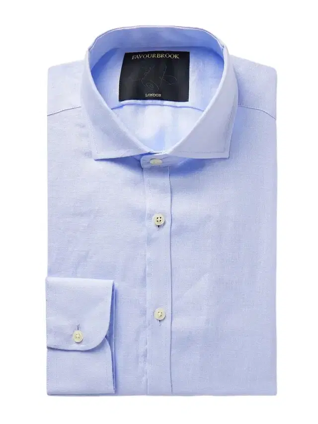 Favourbrook Bridford Cutaway-Collar Linen Shirt - Men