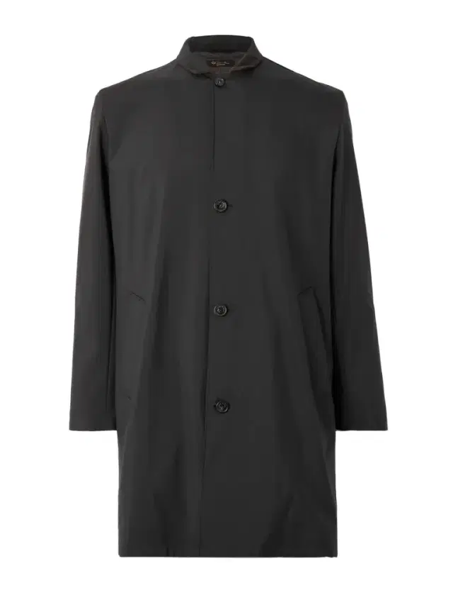 Loro Piana Sebring Windmate Suede-Trimmed Storm System® Shell Car Coat - Men