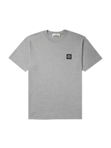Stone Island Logo-Appliquéd Cotton-Jersey T-Shirt - Men | Thumbnail 1 Stone Island Logo-Appliquéd Cotton-Jersey T-Shirt - Men | Thumbnail 1