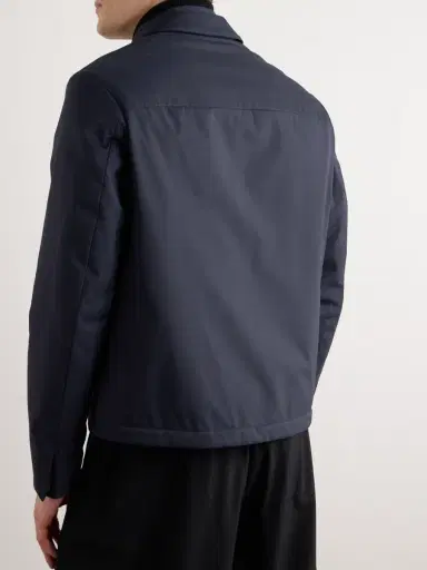 Loro Piana Maurin Padded Shell Zip-Up Blouson Jacket - Men | Thumbnail 3 Loro Piana Maurin Padded Shell Zip-Up Blouson Jacket - Men | Thumbnail 3