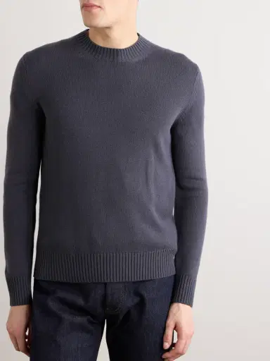 Loro Piana Parksville Baby Cashmere Sweater - Men | Thumbnail 3