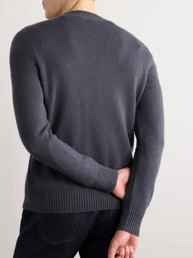 Loro Piana Parksville Baby Cashmere Sweater - Men | Thumbnail 4