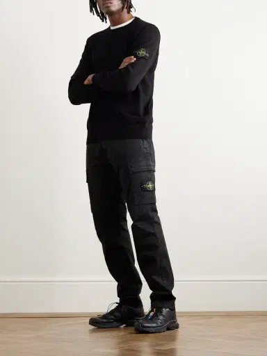 Stone Island Tapered Stretch-Cotton Cargo Trousers - Men | Thumbnail 2 Stone Island Tapered Stretch-Cotton Cargo Trousers - Men | Thumbnail 2