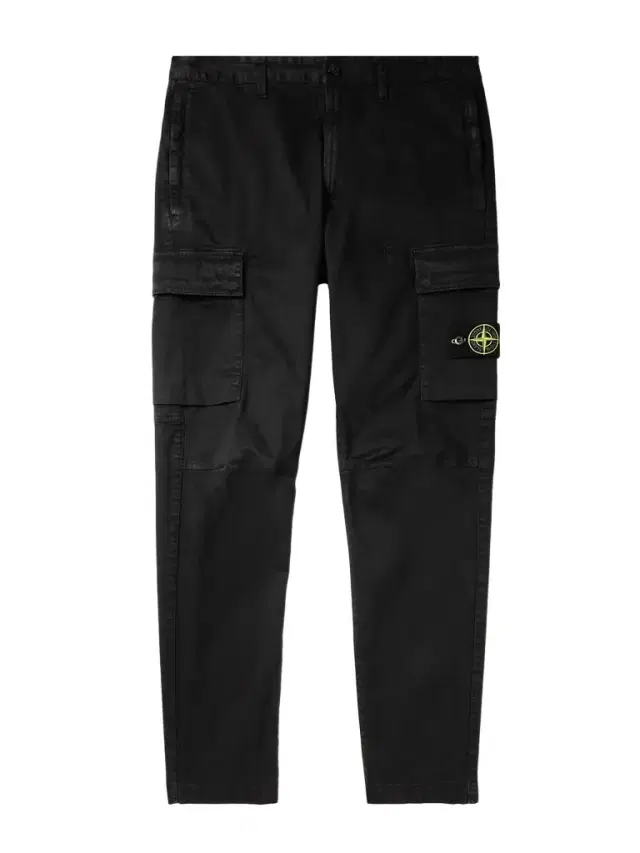 Stone Island Tapered Stretch-Cotton Cargo Trousers - Men