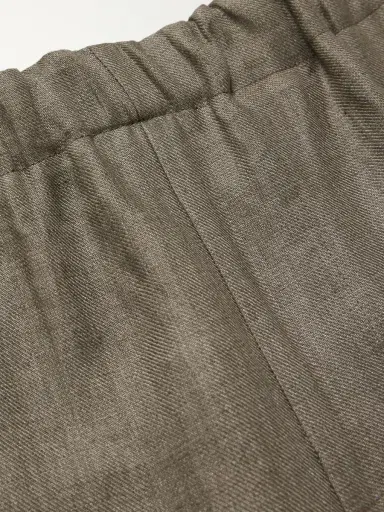 PIACENZA 1733 Tapered Linen-Twill Bermuda Shorts - Men | Thumbnail 5