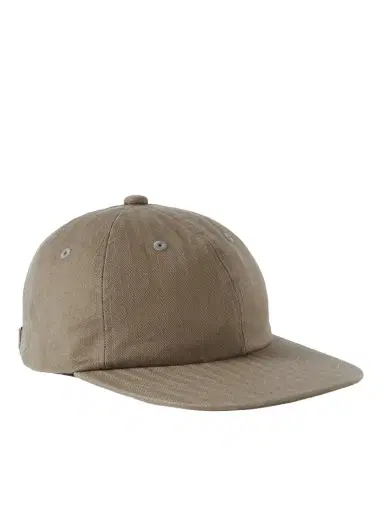 Beams Plus Leather-Trimmed Herringbone Cotton Cap - Men | Thumbnail 1 Beams Plus Leather-Trimmed Herringbone Cotton Cap - Men | Thumbnail 1