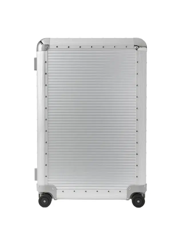FPM Milano Bank Spinner 76cm Rubber-Trimmed Aluminium Suitcase - Men